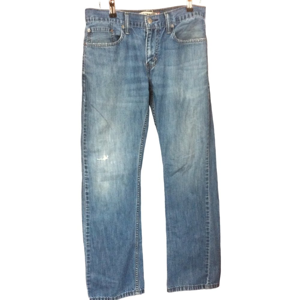 Levi's 514 Jeans Slim Straight Mid Wash 100% Cotton Size 31x30